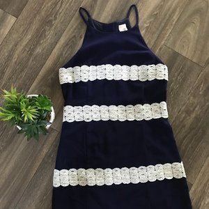 Pink Owl Apparel - Navy Blue Dress